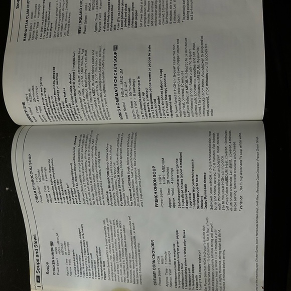 Panasonic microwave oven cookbook vintage - Picture 3 of 3